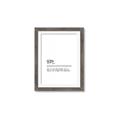 Picture of Quote Gin Question _GroupedProduct_Rectangle_Portrait_Framed_Matted_