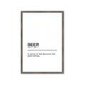 Picture of Quote Beer Stories _GroupedProduct_Rectangle_Portrait_Framed_Matted_