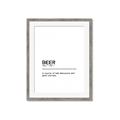 Picture of Quote Beer Stories _GroupedProduct_Rectangle_Portrait_Framed_Matted_