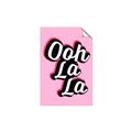 Picture of Ooh La La _GroupedProduct_Rectangle_Portrait_Unframed_Print_Only_