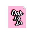Picture of Ooh La La _GroupedProduct_Rectangle_Portrait_Unframed_Print_Only_