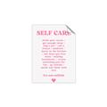 Picture of Pink Self Care _GroupedProduct_Rectangle_Portrait_Unframed_Print_Only_