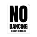 Picture of No Dancing Ok? _GroupedProduct_Rectangle_Portrait_Unframed_Print_Only_