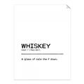 Picture of Quote Whiskey Censored _GroupedProduct_Rectangle_Portrait_Unframed_Print_Only_