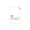 Picture of Quote Gin Question _GroupedProduct_Rectangle_Portrait_Unframed_Print_Only_