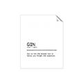 Picture of Quote Gin Question _GroupedProduct_Rectangle_Portrait_Unframed_Print_Only_