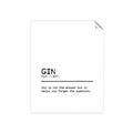 Picture of Quote Gin Question _GroupedProduct_Rectangle_Portrait_Unframed_Print_Only_
