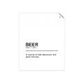 Picture of Quote Beer Stories _GroupedProduct_Rectangle_Portrait_Unframed_Print_Only_