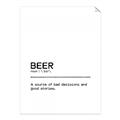 Picture of Quote Beer Stories _GroupedProduct_Rectangle_Portrait_Unframed_Print_Only_