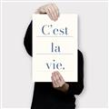 Picture of C'est La Vie II _GroupedProduct_Rectangle_Portrait_Canvas_
