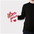 Picture of Red Bonjour Lip _GroupedProduct_Rectangle_Portrait_Canvas_
