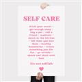 Picture of Pink Self Care _GroupedProduct_Rectangle_Portrait_Canvas_