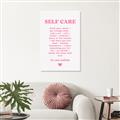Picture of Pink Self Care _GroupedProduct_Rectangle_Portrait_Canvas_