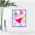 Picture of Disco Martini _GroupedProduct_Rectangle_Portrait_Canvas_Framed_