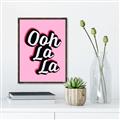 Picture of Ooh La La _GroupedProduct_Rectangle_Portrait_Canvas_Framed_