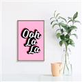 Picture of Ooh La La _GroupedProduct_Rectangle_Portrait_Canvas_Framed_
