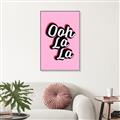 Picture of Ooh La La _GroupedProduct_Rectangle_Portrait_Canvas_Framed_