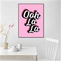 Picture of Ooh La La _GroupedProduct_Rectangle_Portrait_Canvas_Framed_