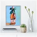 Picture of My Rosé Bottle _GroupedProduct_Rectangle_Portrait_Canvas_Framed_