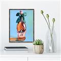 Picture of My Rosé Bottle _GroupedProduct_Rectangle_Portrait_Canvas_Framed_
