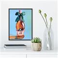 Picture of My Rosé Bottle _GroupedProduct_Rectangle_Portrait_Canvas_Framed_
