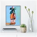 Picture of My Rosé Bottle _GroupedProduct_Rectangle_Portrait_Canvas_Framed_
