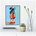 Picture of My Rosé Bottle _GroupedProduct_Rectangle_Portrait_Canvas_Framed_
