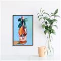 Picture of My Rosé Bottle _GroupedProduct_Rectangle_Portrait_Canvas_Framed_