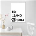 Picture of Tequila Te Amo _GroupedProduct_Rectangle_Portrait_Canvas_Framed_