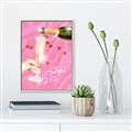 Picture of Happy Hour Champagne _GroupedProduct_Rectangle_Portrait_Canvas_Framed_