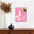 Picture of Happy Hour Champagne _GroupedProduct_Rectangle_Portrait_Canvas_Framed_