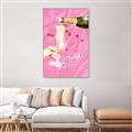 Picture of Happy Hour Champagne _GroupedProduct_Rectangle_Portrait_Canvas_Framed_