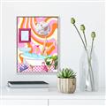 Picture of February Self-Care _GroupedProduct_Rectangle_Portrait_Canvas_Framed_