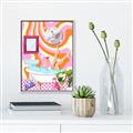Picture of February Self-Care _GroupedProduct_Rectangle_Portrait_Canvas_Framed_