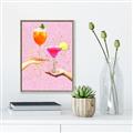 Picture of Cheers to Self-Love _GroupedProduct_Rectangle_Portrait_Canvas_Framed_