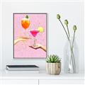 Picture of Cheers to Self-Love _GroupedProduct_Rectangle_Portrait_Canvas_Framed_