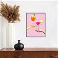 Picture of Cheers to Self-Love _GroupedProduct_Rectangle_Portrait_Canvas_Framed_