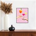 Picture of Cheers to Self-Love _GroupedProduct_Rectangle_Portrait_Canvas_Framed_