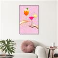 Picture of Cheers to Self-Love _GroupedProduct_Rectangle_Portrait_Canvas_Framed_