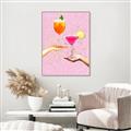 Picture of Cheers to Self-Love _GroupedProduct_Rectangle_Portrait_Canvas_Framed_