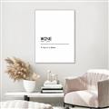 Picture of Quote Wine Hug _GroupedProduct_Rectangle_Portrait_Canvas_Framed_