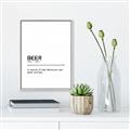Picture of Quote Beer Stories _GroupedProduct_Rectangle_Portrait_Canvas_Framed_