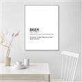 Picture of Quote Beer Stories _GroupedProduct_Rectangle_Portrait_Canvas_Framed_