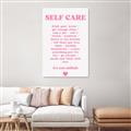 Picture of Pink Self Care _GroupedProduct_Rectangle_Portrait_Unframed_Print_Only_