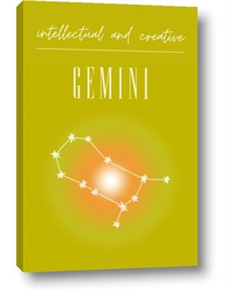 Picture of Gemini Zodiac Print Art