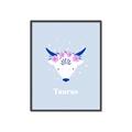 Picture of Kids Taurus Zodiac _GroupedProduct_Rectangle_Portrait_Canvas_Framed_