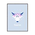 Picture of Kids Taurus Zodiac _GroupedProduct_Rectangle_Portrait_Canvas_Framed_