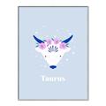 Picture of Kids Taurus Zodiac _GroupedProduct_Rectangle_Portrait_Canvas_Framed_