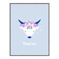 Picture of Kids Taurus Zodiac _GroupedProduct_Rectangle_Portrait_Canvas_Framed_