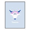 Picture of Kids Taurus Zodiac _GroupedProduct_Rectangle_Portrait_Canvas_Framed_